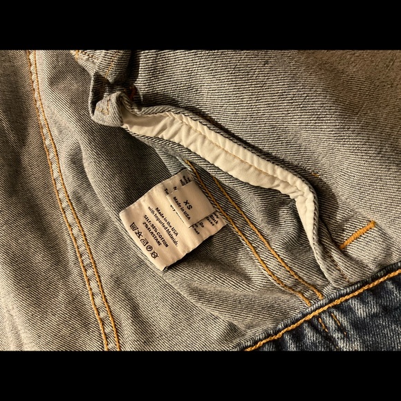 NWT Prozena Schouler Denim Jacket Size XS - Picture 5 of 11